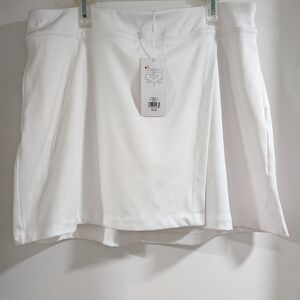 Lady Hagen Classic White Mini Skirt